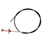 Sarpe, carlig, cablu - aparat desfundat tevi de scurgere, metalic, tub flexibil, 160 cm